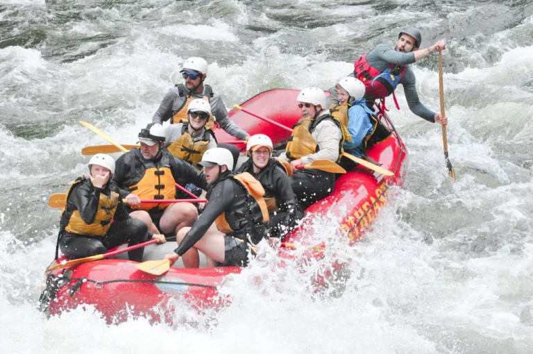 Going Rafting with Professional Guides